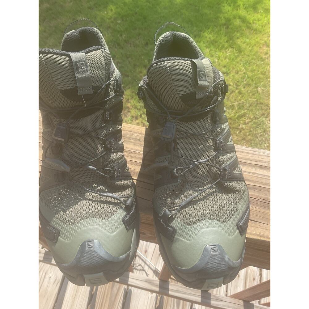 Salomon Men’s Trail Running Shoes XA PRO 3D Size 12.5 Ortholite Green - Picture 3 of 16